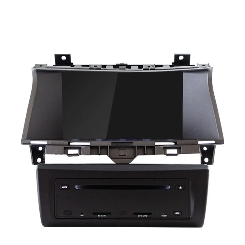 LJDA 2 DIN Android 10 автомобильный dvd-плеер для Honda Accord 2008-2013 Радио Аудио wifi Canbus gps навигация автомобильный мультимедиа - Цвет: Black