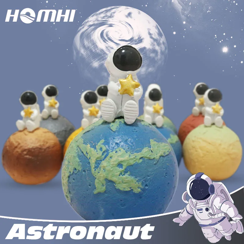 Астронавт декоративная лампа настольная Космос земля Юпитер планета Детский