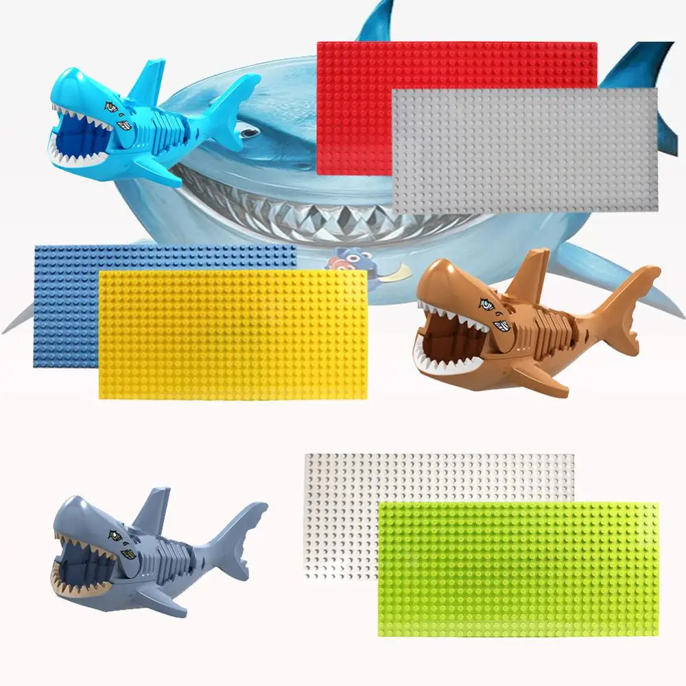 Duplos пластины основания для цветов плинтуса DIY строительные блоки игрушки детей