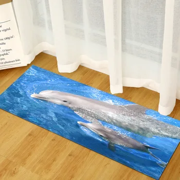 

Animal Printed Rectangular Rug Doormat Floor Carpet For Kitchen Bedroom Sofa Floor Mat Wardrobe Shoe Cabinet Long Floor Mats