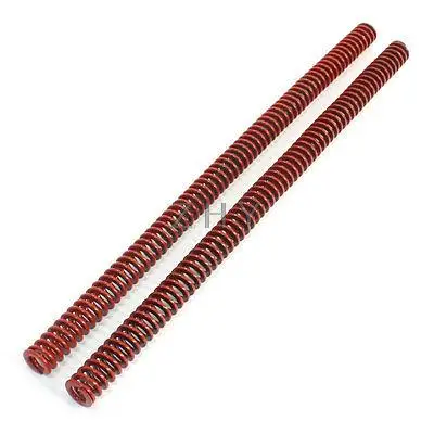 

2x 16mm x 8.5mm x 300mm US Standard Red Chromium Alloy Compression Spring