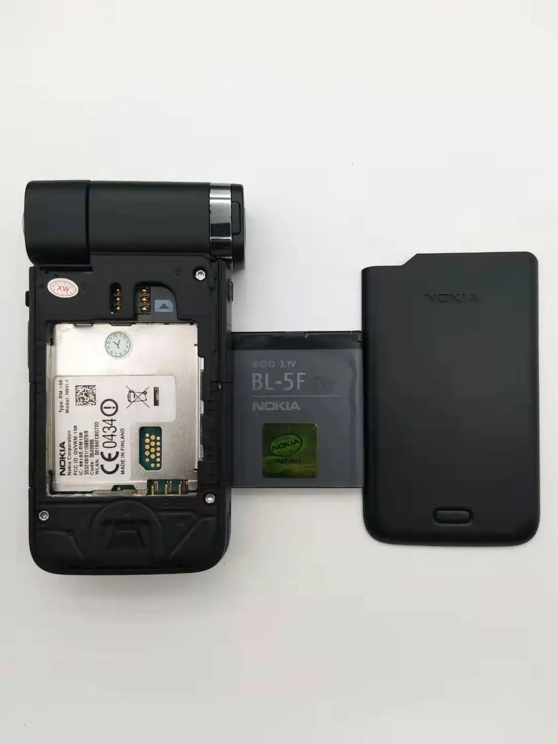 Восстановленный Оригинальный разблокированный сотовый телефон N93i Nokia Wi Fi 3G