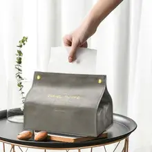 Коробка для салфеток прямоугольная Квадратная Ручка дистанционный Настольный органайзер бумага для органайзера держатель для салфеток Держатель Для Полотенец Диспенсер Чехол Коробка для хранения