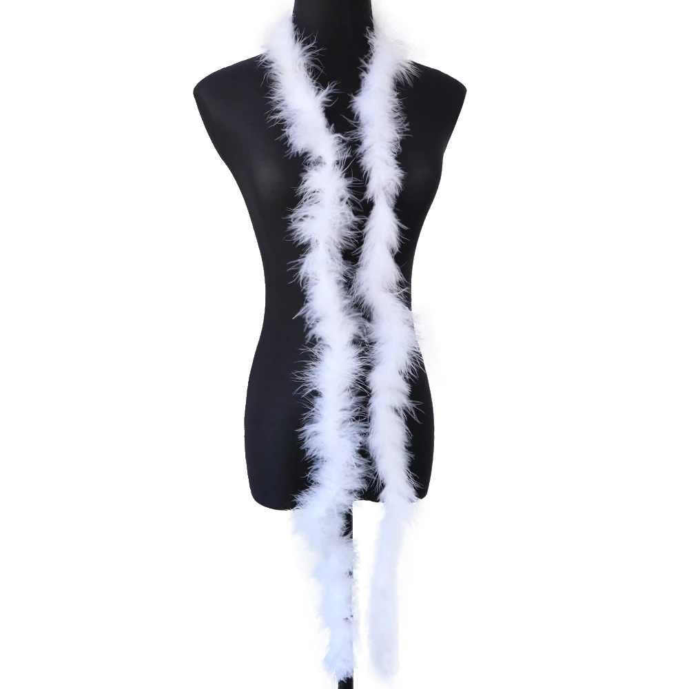 

20 Meters Natural Turkish Feather 11g High Quality Feather Dyed Black Shawl Clothes Split Handicraft Wedding Feather Decoration