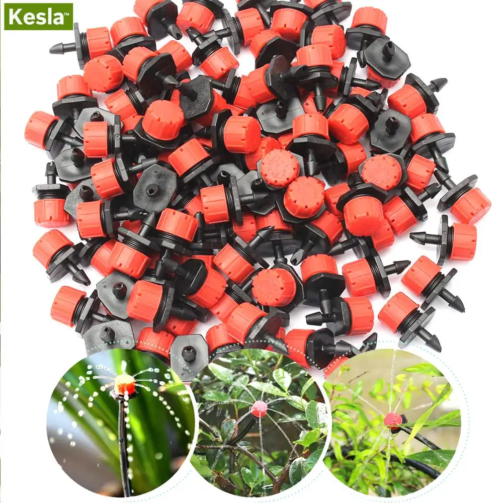 KESLA 30M DIY Automatic Garden Watering Kits Water Controller Timer Micro Drip Misting Irrigation Lawn Greenhose Dripper Plant