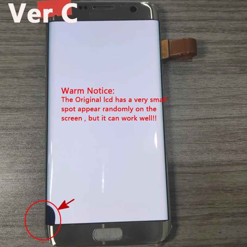 Super Amoled For samsung galaxy S7 edge G935 SM