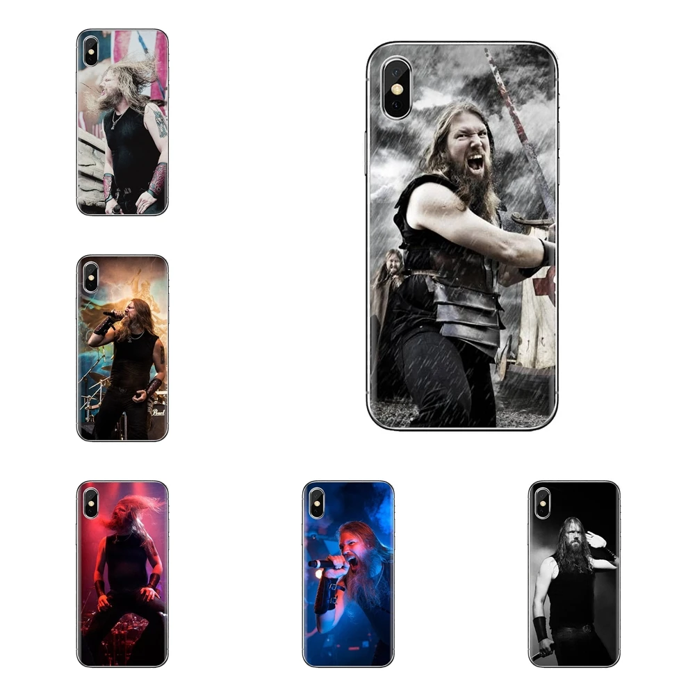 Йохан Хегг от Amon Amarth силиконовый чехол для samsung Galaxy S2 S3 S4 S5 мини S6 S7 край S8 S9 Plus Note 2 3