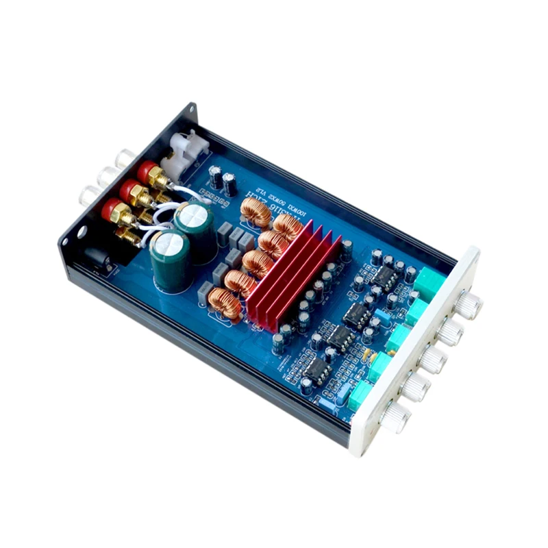 Мини TPA3116 цифровой аудио усилитель hifi цифровой Bluetooth усилитель мощности 50 Вт+ 50 Вт+ 100 Вт усилитель класса D TPA3116D2 2.1CH