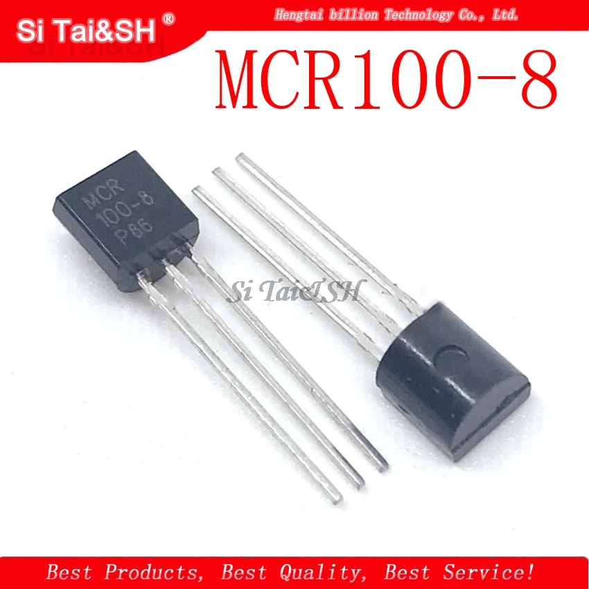 

100pcs/lot MCR100-8 TO-92 100-8 TO92 new