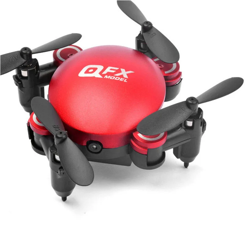 

Mini 4-Axis 2.4Ghz 0.3MP HD Camera Wifi Headless Mode Drone Folding Pocket Aircraft
