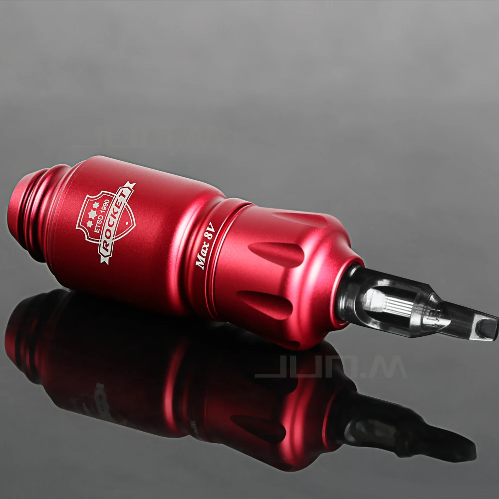 Rocket Mini Tattoo Machine High Rotation Electric Aluminum Alloy Tattoo Motor Machine Gun Supply for Liner and Shading