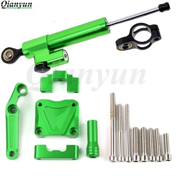 

Ninja 300 EX 300 CNC Adjust Steering Damper Stabillizer Bracket Kit Set Mount For Kawasaki EX300 NINJA300 2013-2017