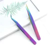 ERUIKA 1pcs Chameleon Eyebrow Tweezers Stainless Steel Extension Clip Ultra Precision Picker for Rhinestone Eyelash Makeup Tools 3