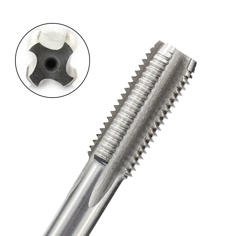 XFXCH 1 M6.5 M7 M8 X 0.5 Mm 0.75 Mm 1 Mm 1.25 Mm HSS Right-Hand Tap for Mold Processing Thread Tool 0.5 0.75 1 1.25 Mm Drill bit Thread Diameter : M8 x 0.75mm 