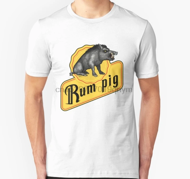 Мужская футболка Rum Pig унисекс с принтом футболки топы |