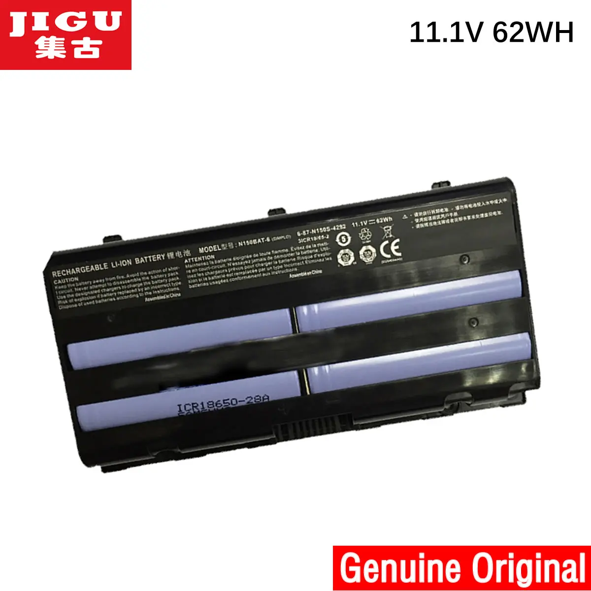 JIGU оригинальный планшетный аккумулятор N150BAT 6 87 N150S 4292 для CLEVO N150RD N151RF N155SC N150RD1 HASEE