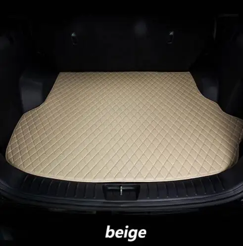 3D автомобильные ножные коврики роскошный кожаный коврики для 2003- BMW X1/2/3/4/5/6 320/335i/545/535/740li/730/750/GT коврик крышка багажника - Название цвета: 1