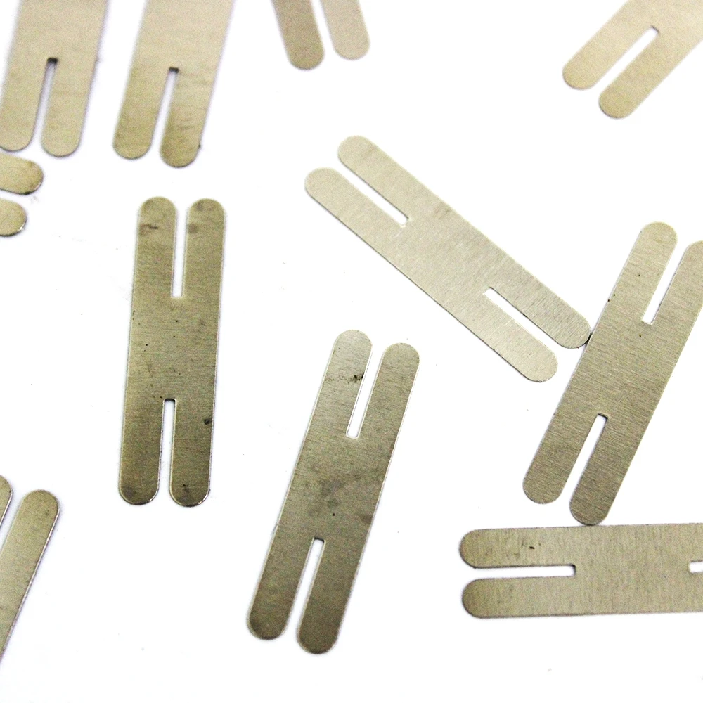 H типа никелированные стальные полосы листы вкладки для аккумуляторная машина