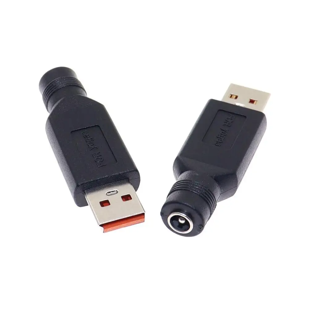 Разъем питания постоянного тока 5,5x2,1 мм конвертер адаптер штепсельной вилкой DC Женский USB разъем для Lenovo Yoga 3 Мужской