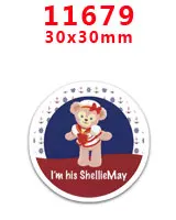 30 шт./Плоская задняя часть полимерные персонажи мультфильмов смолы diy украшения ремесла аксессуары DIY материалы ручной работы PR9460 - Цвет: PR11679