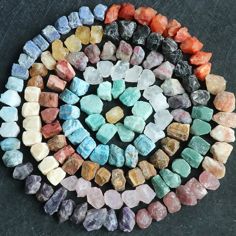 

Energy Meditation Raw Gems Chakras Stone Reiki Healing Crystal Ornaments Loose Beads Natural Stone Jewelry Finding Wholesale