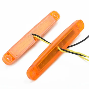 

24V Car marker light DC 24V Turn signal 20pcs Set Amber 9LED Truck Side