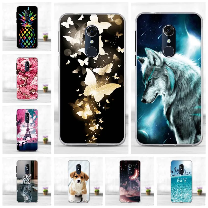 

For Capa Alcatel 3 Case Silicone Soft TPU Cover For Alcatel 3L 5052Y 5052D Cover Cute Animal Bag For Alcatel 3 Phone Cases Funda