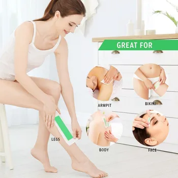 

1pc Hair Removal Wax Paper For Arms Legs Underarm Hair Eyebrow Bikini Fast & Easy Hair Removal Wax