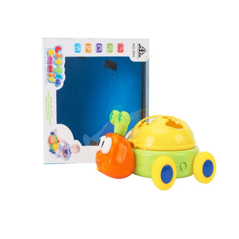 

Creative Educational Cartoon Toys Music Light Building Blocks Turtle Children ENLIGHTEN Early Education Assembled DIY Building B
