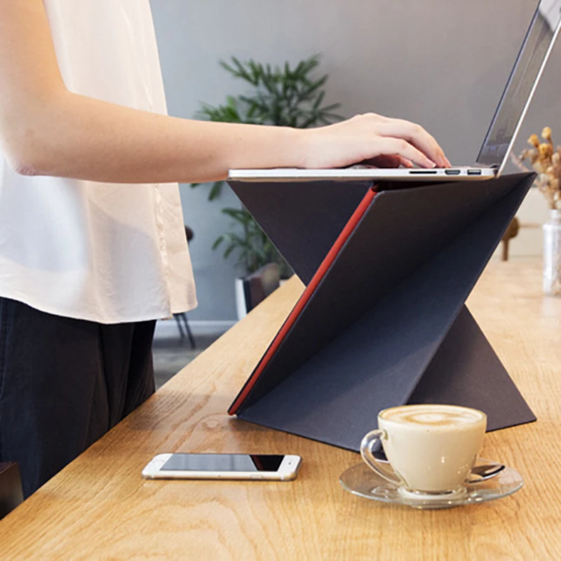 Водонепроницаемая Складная Настольная подставка для ноутбука Ipad эргономичный