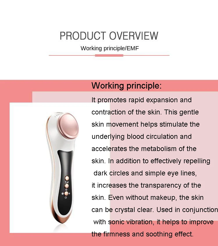 Quente do Massager do Olho Hifu o Sonic Alivia a Fadiga Reduz o Massager dos Círculos Escuros para a Cara a Máquina de Levantamento do rf da Importação Fria Microseism 8 A máquina de levantamento do rf da