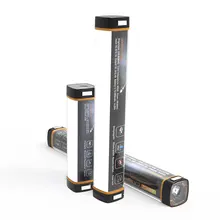 Водонепроницаемый Powerbank москитный походный светильник USB перезаряжаемый портативный Bivvy Lite Stick Сильный магнитный светодиодный светильник-вспышка