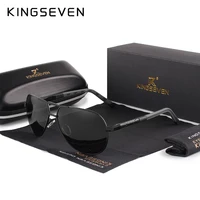 KINGSEVEN Men Vintage Aluminum Polarized Sunglasses Classic Brand Sun glasses Coating Lens Driving Eyewear For Men/Women 5