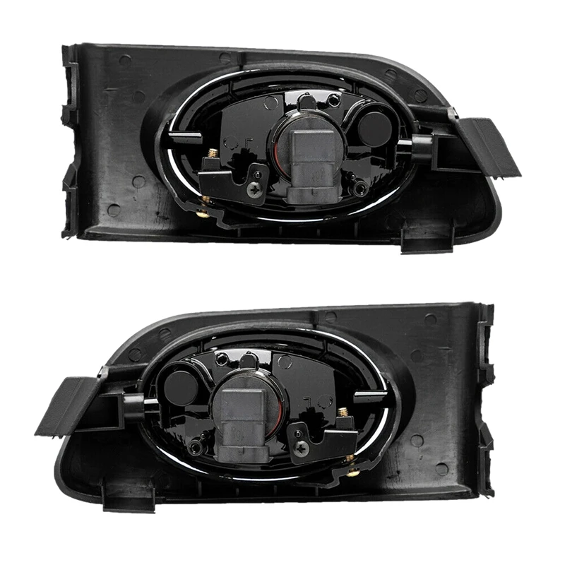 Для Honda Civic 01-03 автомобильный передний противотуманный светильник комплект прозрачные линзы передний бампер противотуманный светильник