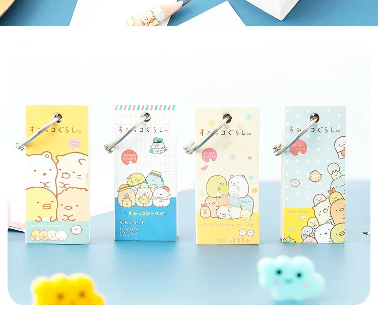 Kawaii Sumikko Gurashi мини-блокнот в твердом переплете ежедневник еженедельник пустая страница записная книжка органайзер для времени школьные принадлежности