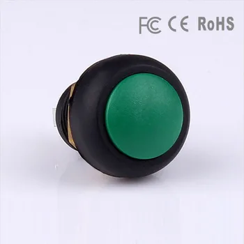 

TOOWEI 12mm self-locking Fixation lock Plastic IP67 Waterproof anti vandal Switch