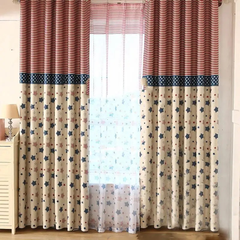 Modernas Rideaux ле салон Perde Cocina Кухня Infantil Zaslony роскошные шторы Cortinas De Luxo Para Для Гостиная шторы - Цвет: Version A