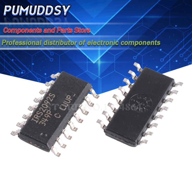 5 шт. IRS2092S SOP16 IRS2092STRPBF SOP IRS2092 IC | Электронные компоненты и принадлежности