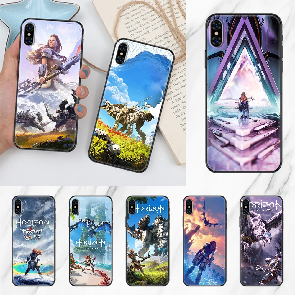 Чехол для телефона Game Horizon Zero Dawn чехол iphone 5 5s se 2 6 6s 7 8 12 mini plus X XS XR 11 PRO MAX Черный