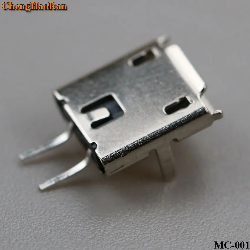 ChengHaoRan 10 шт. Micro usb-коннектор с портом Jack для 2pin типа B гнездовой разъем для мобильного телефона Micro USB разъем 2 контактный разъем зарядки
