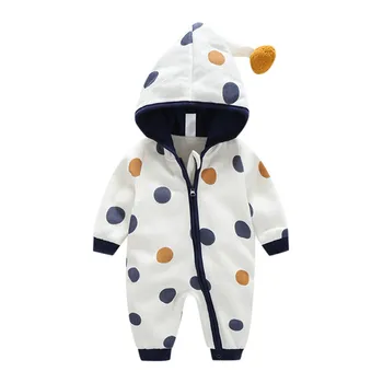 

Baby Girl Clothes Autumn Winter Baby Clothes Newborn Infant Baby Boy Dot Baby Romper Jumpsuit Playsuit Outfits ropa bebe Z4