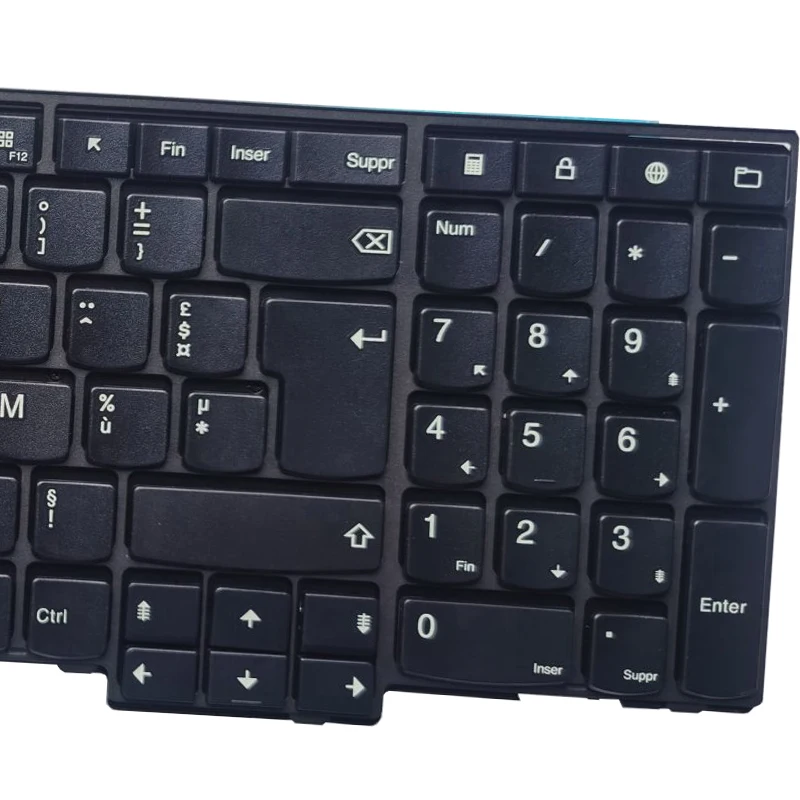 Teclado do Portátil Francês fr Azerty para Lenovo Ibm Thinkpad E540 E545 E531 T540 T540p T550 L540 W540 W541 W550s sem Retroiluminado Novo - Imagem 4