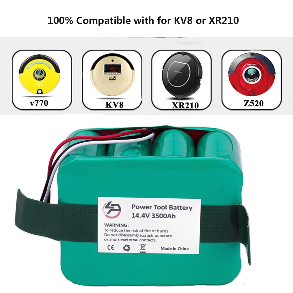 Робот пылесос Ni MH 3500 мАч для KV8 XR210 XR510 XR210A XR210B XR210C XR510A XR510B XR510C XR510D|battery a|battery forbattery