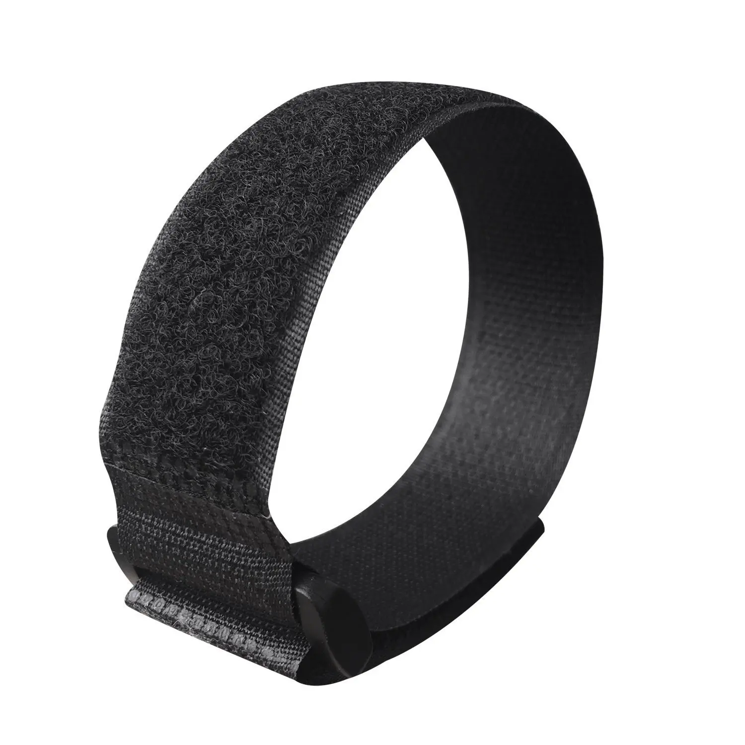 

100pcs Hook and Loop 8inch Self Adhesive Reusable Cable Tie Nylon Fastener Strap Cord Ties PC Organizer 20cm Length 2cm Width
