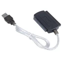USB 2,0/52,5 IDE SATA жесткий диск HDD конвертер кабель адаптер Черный