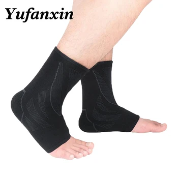 Enkel Protector Gebreide Permeabel Druk Pols Mouw Basketbal Voetbal Running Protector Tegen Hak