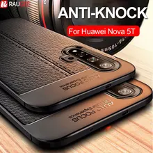 Slim Case For Huawei Nova 5T Case Silicone Cover Luxury Matte Funda Soft TPU Phone Case For Huawei Nova 5T 5 T Case Armor Bumper