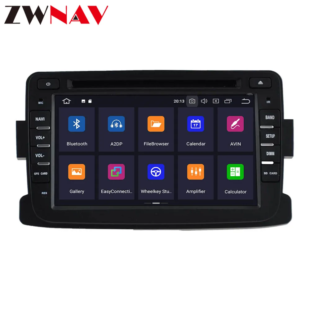 Perfect Android 9.0 Car Multimedia player Automotivo 2 Din For Dacia/Sandero/Duster/Renault/Captur/Lada/Xray 2/Logan 2 GSP radio stereo 7