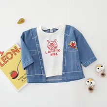 Лидер продаж года, свитшоты для маленьких девочек весенне-осенние детские толстовки свитер с длинными рукавами для детей, футболка для мальчиков, одежда с капюшоном