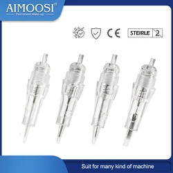 100pcs Tattoo Cartridge Needles to Permanent makeup Eyebrow&Lips Electric Auto Derma pen Micro needle1R,3R,5R,5F,7F,9meso,Nano